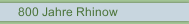 800 Jahre Rhinow
